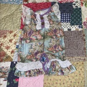 Boutique Style Easter 0-3 Month Romper